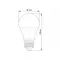 LED лампа TITANUM A60 10W E27 4100K