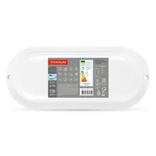 Влагозащищенный овальный LED-светильник TITANUM 20W 6500K TL-BHO-206