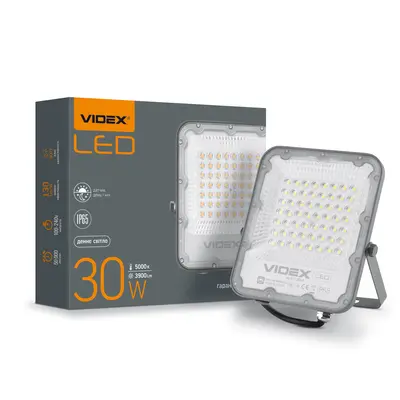 Светодиодный прожектор VIDEX PREMIUM F2 30W 5000K День-ночь