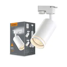 Светильник VIDEX под лампу GU10 SPF05C, трековый, белый