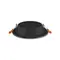 LED світильник Back вбудований круглий VIDEX 6W 5000K Black