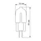 LED лампа VIDEX G4e 2W G4 4100K