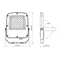 LED прожектор VIDEX F5 30W 3000-5000-6500K 230V White (VL-F5-030CW)