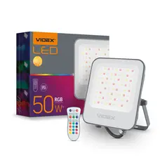 Светодиодный прожектор VIDEX 50W RGB 220V (VL-F3-50-RGB)