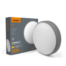 LED Светильник накладной с датчиком движения VIDEX VL-CLR-200-2G 20W 2700-6500K