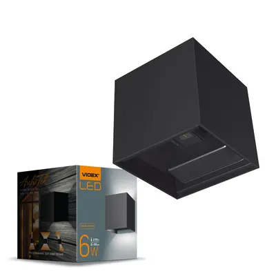 Светильник архитектурный LED AR04 IP54 VIDEX 6W 2700K