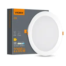 Светильник LED Back встраиваемый круглый VIDEX 20W 5000K
