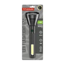 Портативный светодиодный фонарик TITANUM TLF-T22 400Lm Black