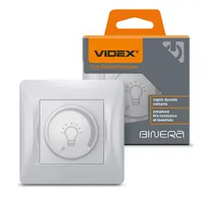 Светодиодный диммер 200 Вт, серебристый шелк VIDEX BINERA