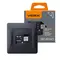 Розетка CAT3 одинарная телефонная черный графит VIDEX BINERA