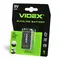 Батарейка щелочная Videx 6LR61/9V (Крона) 1шт BLISTER