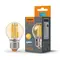 LED лампа VIDEX Filament G45FA 4W E27 2200K бронза