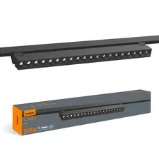 LED трековый светильник VIDEX TR06 30W 4100K 220V черный