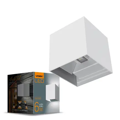 Светильник архитектурный LED AR04 IP54 VIDEX 6W 2700K