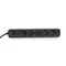 Мережевий подовжувач VIDEX ONCORD з/з 5п 3м (3x1.5мм) з кнопкою Black