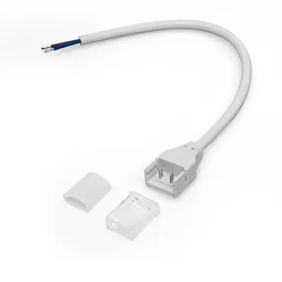 Конектор з кабелем + торцева заглушка для LED стрічки VIDEX VL-LST-CB65-FC02