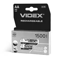 Аккумуляторы Videx HR6/AA 1500mAh double blister/2шт
