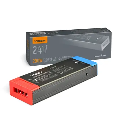 Блок питания для LED-ленты VIDEX DC24V 8.34A 200W IP20 (VL-LST-P200-24V)