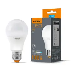 Светодиодная лампа VIDEX A60eD 10W E27 4100K с диммером