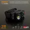 Лобовой светодиодный фонарь VIDEX VLF-H045Z 270лм 5000K