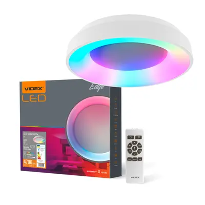 Светильник LED VIDEX EDGE-RC-72W-WHITE (VLE-ERC-RGB-72W)