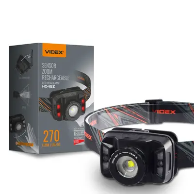 Лобовой светодиодный фонарь VIDEX VLF-H045Z 270лм 5000K