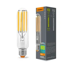 Светодиодная лампа VIDEX Filament T38F 24W E27 5000K