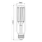 LED лампа VIDEX Filament T38F 24W E27 5000K