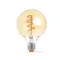 LED лампа VIDEX Filament G95FASD 5W E27 2200K дімерна бронза