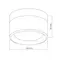 LED світильник IP65 круглий VIDEX BHD01 9W 2800-4000-6000K White
