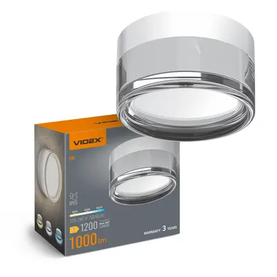 Светильник LED IP65 круглый VIDEX BHD01 9W 2800-4000-6000K Белый