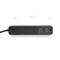 Сетевой удлинитель VIDEX ONCORD с 3 розетками 3 м (3x1.5 мм) 2.4 А 2 USB+USB-C с кнопкой, черный