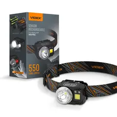 Лобовый светодиодный фонарь VIDEX VLF-H075C 550лм 5000K