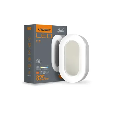 Светильник LED ART IP65 овальный VIDEX VLE-BHFO-115 11W 5000K 220V