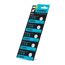 Батарейка литиевая Videx CR1216 5шт BLISTER CARD