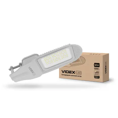 Уличный светильник LED VIDEX 50W 5000K Серый