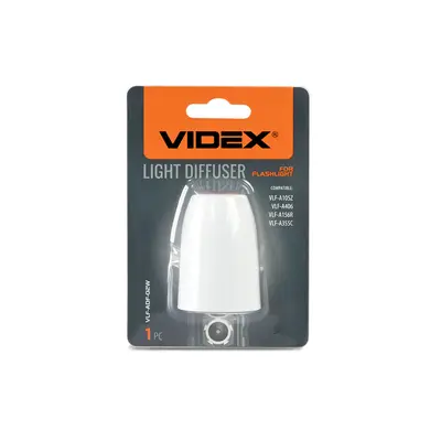 Диффузор (рассеиватель света) VIDEX VLF-ADF-02W для фонарика