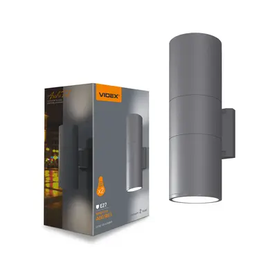 Светильник архитектурный LED AR082G IP54 VIDEX E27x2