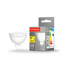 Светодиодная лампа TITANUM MR16 6W GU5.3 3000K