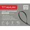 Хомут пластиковий 3.6x150мм 100шт УФ PA6.6 чорний (TF-PH3615-B) TITANUM
