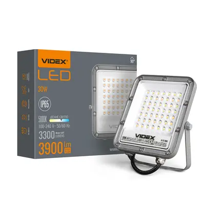 Светодиодный прожектор PREMIUM VIDEX F2 30W 5000K
