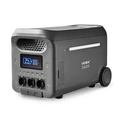 Портативная зарядная станция VIDEX OASIS 3000W 2560Wh (VPS-SG1-3KW)