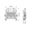 LED прожектор акумуляторний IP65 TITANUM 1000Lm 5000K