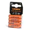 Батарейка солевая Videx R03P/AAA 4шт SHRINK CARD