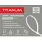 Хомут пластиковий 7.6x500мм 50шт УФ PA6.6 білий (TF-PH7650-W) TITANUM