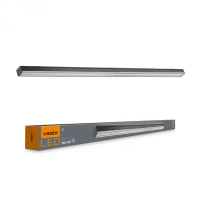 LED світильник лінійний VIDEX BN03 50W 1.2М 5000K 220V Black