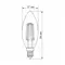 LED лампа VIDEX Filament C37F 6W E14 4100K