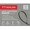 Хомут пластиковий 7.6x500мм 50шт УФ PA6.6 чорний (TF-PH7650-B) TITANUM