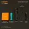 Портативный светодиодный фонарик VIDEX VLF-A156R 1700лм 6500K