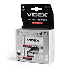 Аккумуляторы Videx HR20/D 7500mAh double blister/2шт